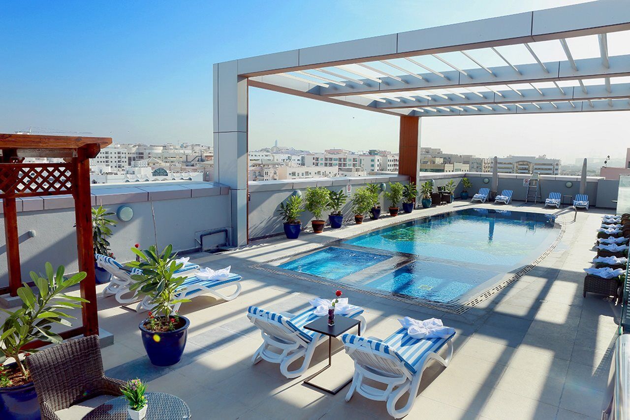 Telal Hotel Apartments Dubai Exteriör bild